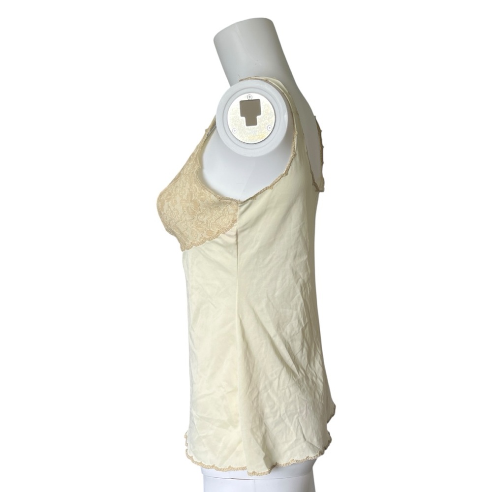 Vintage Lorraine Cream Camisole Fairy Coquette Lace Lightweight Romantic - Picture 3 of 8
